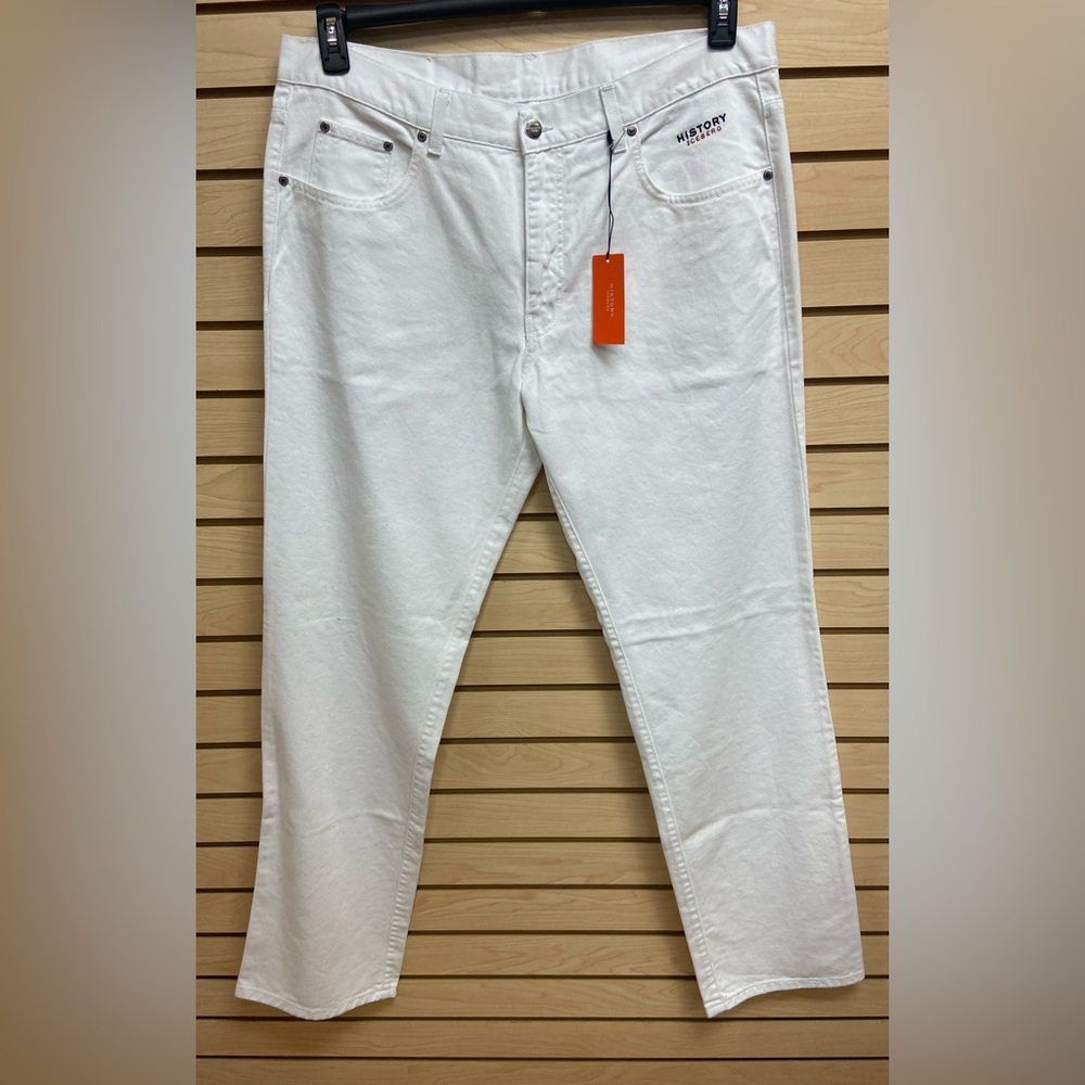 NWT ICEBERG MEN FASHIONABLE JEANS MADE IN ITALY SIZE 40 INSEAM 34